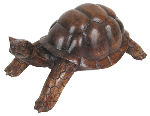 Wooden Tortoise - Click Image to Close